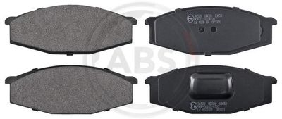 Brake Pad Set, disc brake A.B.S. 36528