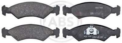 Brake Pad Set, disc brake A.B.S. 36534