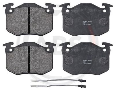 Brake Pad Set, disc brake A.B.S. 36544