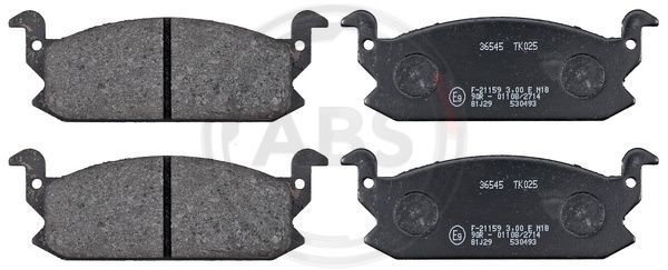 A.B.S. 36545 Brake Pad Set, disc brake