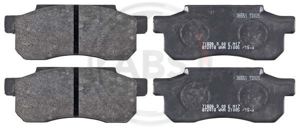 A.B.S. 36551 Brake Pad Set, disc brake