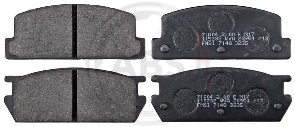 A.B.S. 36553 Brake Pad Set, disc brake