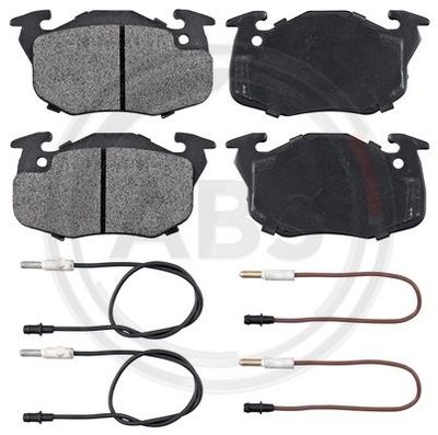 Brake Pad Set, disc brake A.B.S. 36565/1
