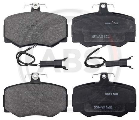 A.B.S. 36568/1 Brake Pad Set, disc brake