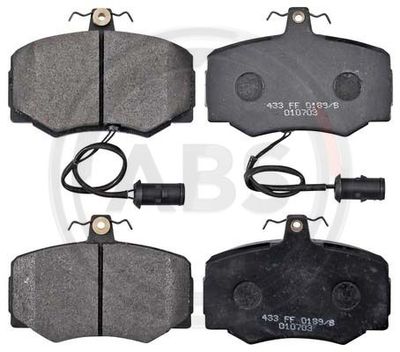 Brake Pad Set, disc brake A.B.S. 36568