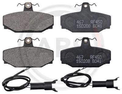 Brake Pad Set, disc brake A.B.S. 36569/1