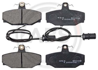 Brake Pad Set, disc brake A.B.S. 36569