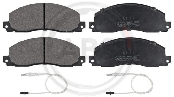 A.B.S. 36570 Brake Pad Set, disc brake