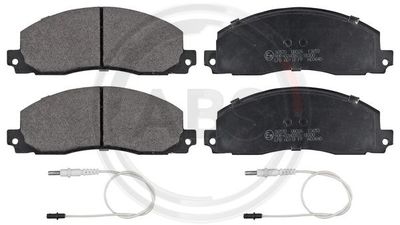 Brake Pad Set, disc brake A.B.S. 36570