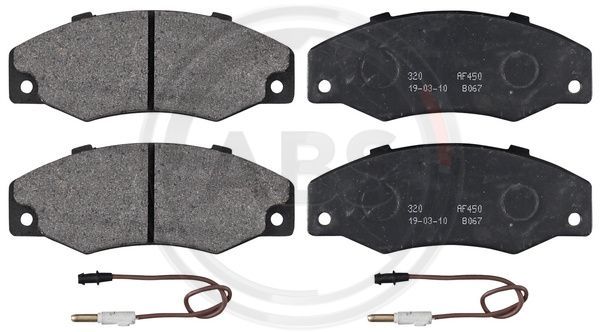 A.B.S. 36577 Brake Pad Set, disc brake