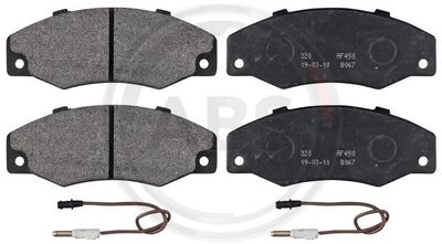 Brake Pad Set, disc brake A.B.S. 36577