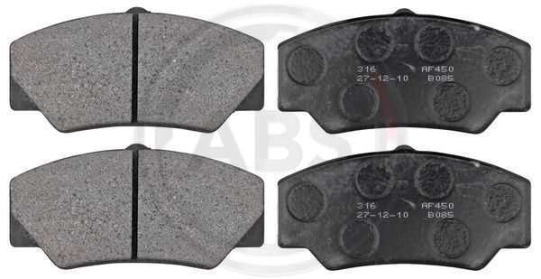 A.B.S. 36578 Brake Pad Set, disc brake