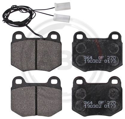 A.B.S. 36582 Brake Pad Set, disc brake