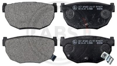 Brake Pad Set, disc brake A.B.S. 36586/1