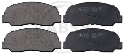 Brake Pad Set, disc brake A.B.S. 36588