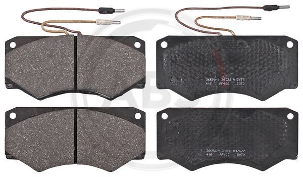 A.B.S. 36590/1 Brake Pad Set, disc brake