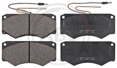 Brake Pad Set, disc brake A.B.S. 36590/1