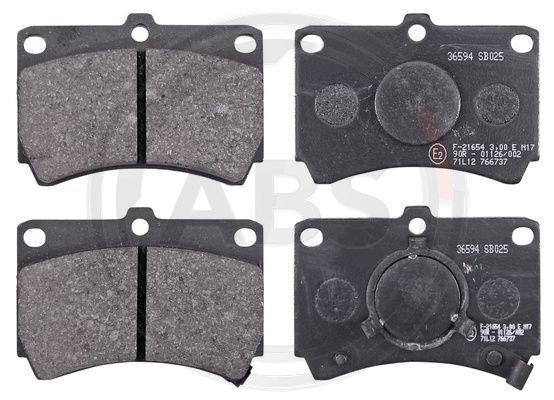 A.B.S. 36594 Brake Pad Set, disc brake