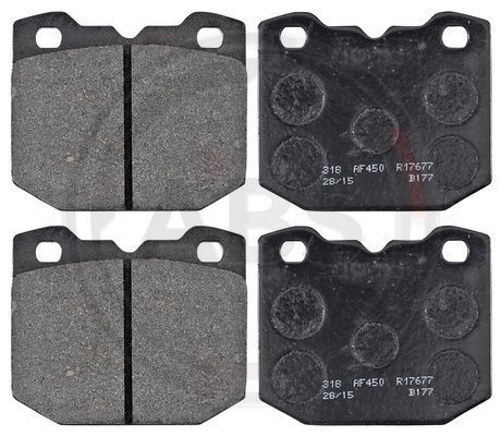 A.B.S. 36595 Brake Pad Set, disc brake