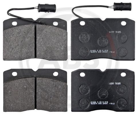 A.B.S. 36597 Brake Pad Set, disc brake