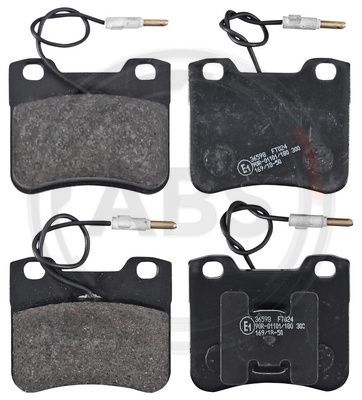 A.B.S. 36598 Brake Pad Set, disc brake