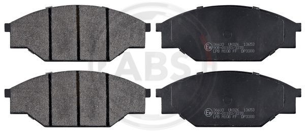 A.B.S. 36603 Brake Pad Set, disc brake
