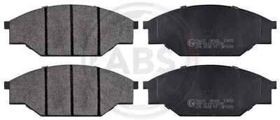 Brake Pad Set, disc brake A.B.S. 36603
