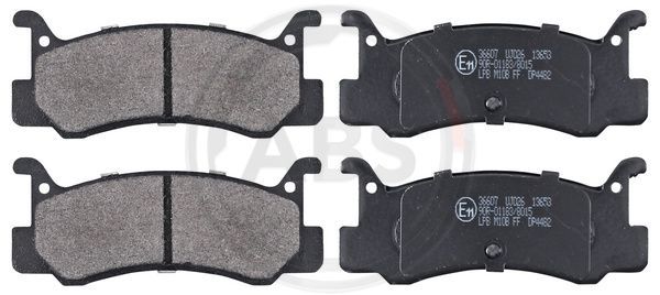 A.B.S. 36607 Brake Pad Set, disc brake