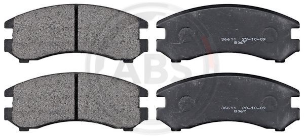 A.B.S. 36611 Brake Pad Set, disc brake