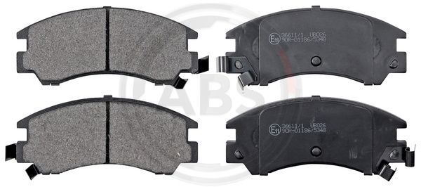 A.B.S. 36611/1 Brake Pad Set, disc brake