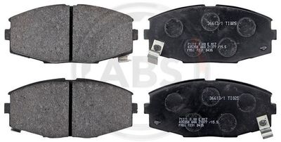 Brake Pad Set, disc brake A.B.S. 36613/1