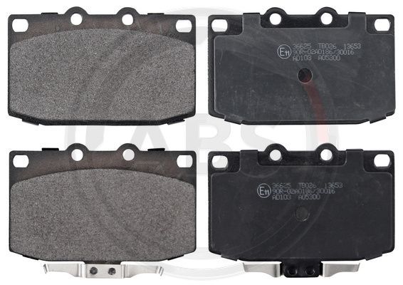 A.B.S. 36625 Brake Pad Set, disc brake