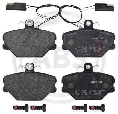 A.B.S. 36630/1 Brake Pad Set, disc brake