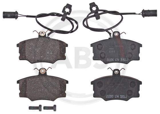 A.B.S. 36631 Brake Pad Set, disc brake