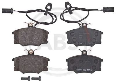 Brake Pad Set, disc brake A.B.S. 36631