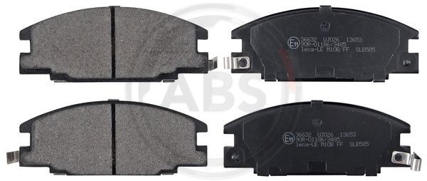 A.B.S. 36632 Brake Pad Set, disc brake