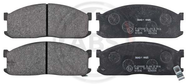 A.B.S. 36642/1 Brake Pad Set, disc brake