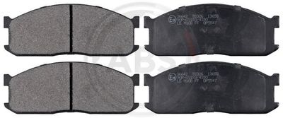 Brake Pad Set, disc brake A.B.S. 36642