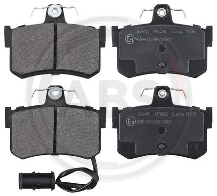 A.B.S. 36645 Brake Pad Set, disc brake