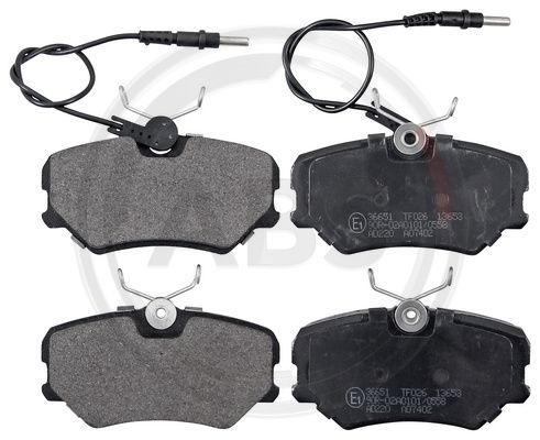 A.B.S. 36651 Brake Pad Set, disc brake