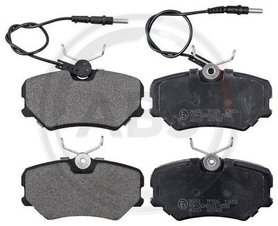Brake Pad Set, disc brake A.B.S. 36651