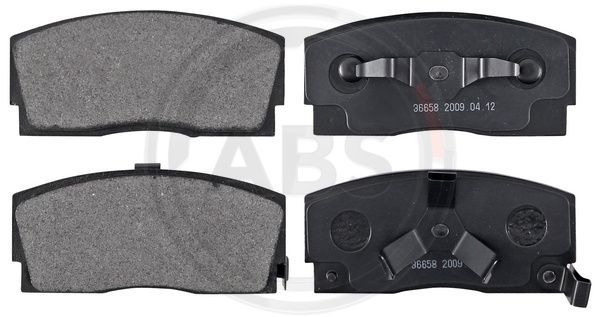 A.B.S. 36658 Brake Pad Set, disc brake