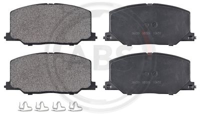 Brake Pad Set, disc brake A.B.S. 36659