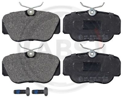 Brake Pad Set, disc brake A.B.S. 36660