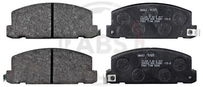 Brake Pad Set, disc brake A.B.S. 36663