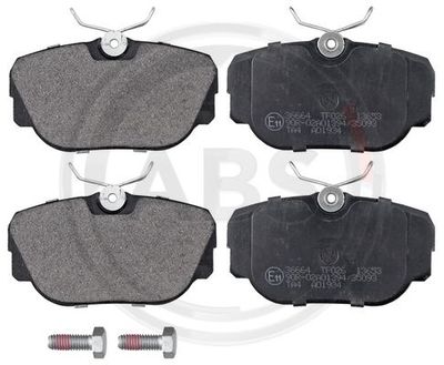 Brake Pad Set, disc brake A.B.S. 36664