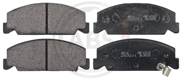 A.B.S. 36669 Brake Pad Set, disc brake