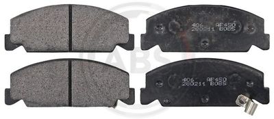 Brake Pad Set, disc brake A.B.S. 36669