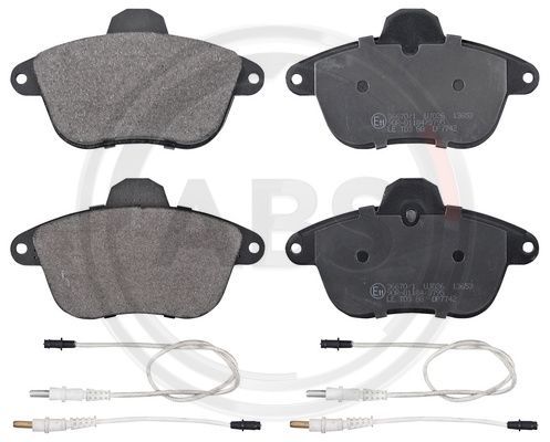 A.B.S. 36670/1 Brake Pad Set, disc brake