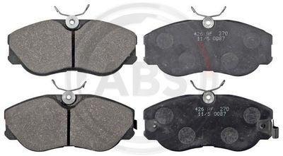 Brake Pad Set, disc brake A.B.S. 36671